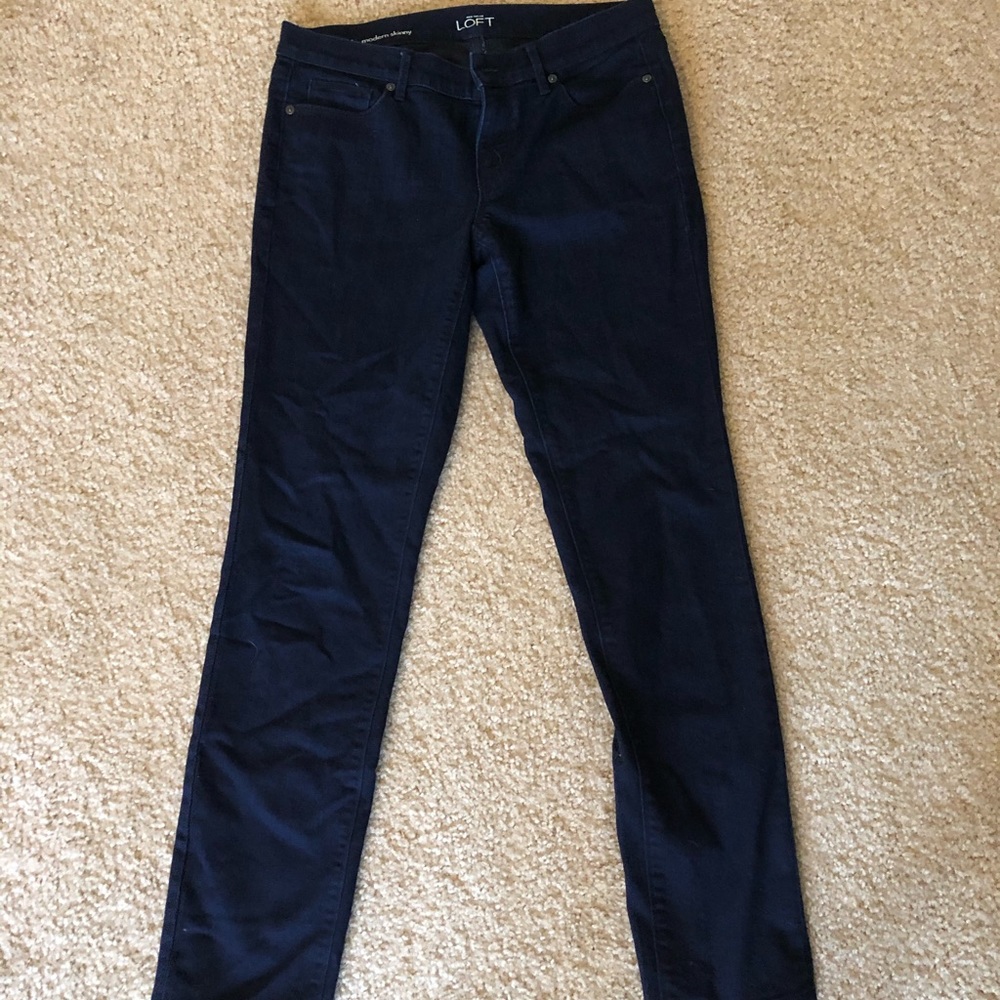 LOFT modern skinny jeans